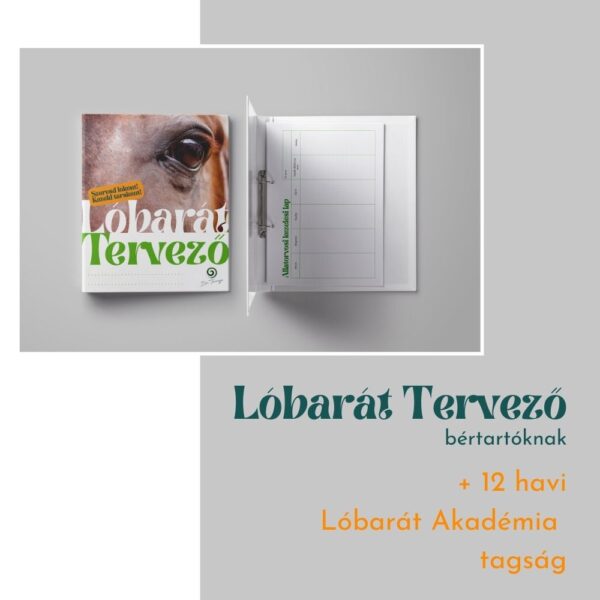 Lóbarát tervező és akadémia tagság, ha a lovad bértartásban van.
