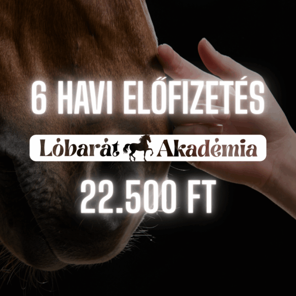 6 Havi Lóbarát Akadémia Tagság