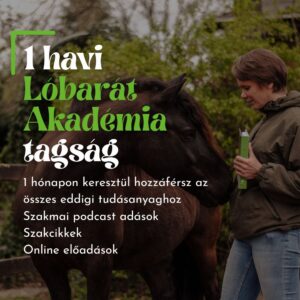 1 Havi Lóbarát Akadémia Tagság